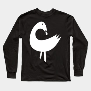 Sankofa bird symbol Long Sleeve T-Shirt